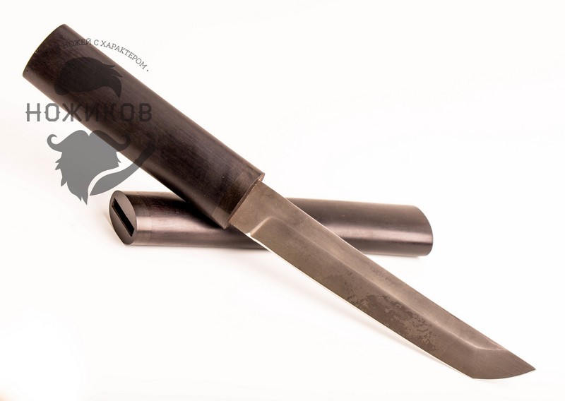 Нож Танто булатная сталь, 310 мм