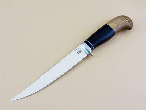 Рыбацкий нож «Филейный», венге, орех